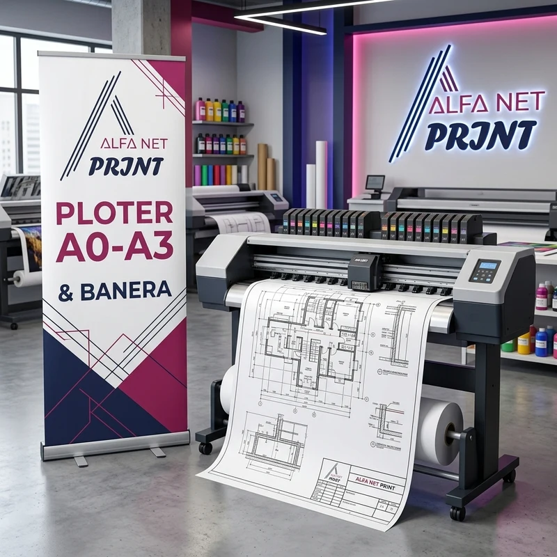 AlfaNet Print - Printime me Ploter A0 A1 A2 dhe Banera Reklamuese